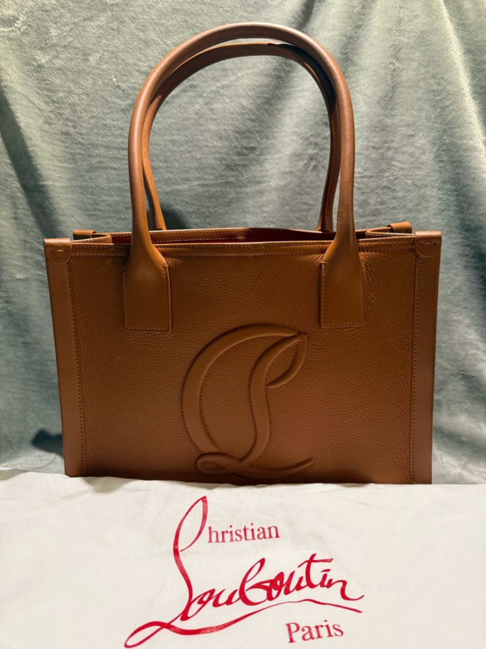 Christian Louboutin By My Side Leather Tote Bag